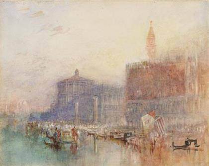 J.M.W. Turner - The Doge’s Palace and Piazzetta, Venice