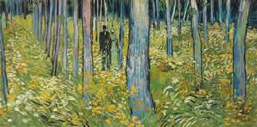 Vincent van Gogh: “Monte bajo con pareja"
