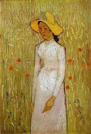 Vincent van Gogh - Girl in White, 1890