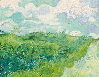 Vincent van Gogh, Green Wheat Fields, Auvers