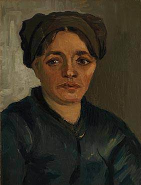Vincent van Gogh, Head of a Peasant Woman