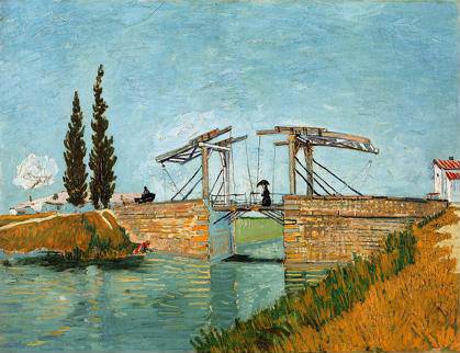 Vincent van Gogh - El Puente Langlois en Arles
