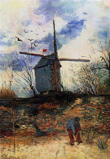 Vincent van Gogh: - Moulin de la Galette