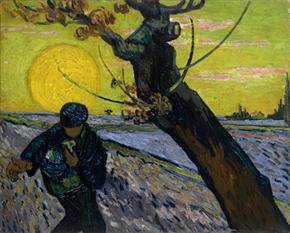 Vincent van Gogh: 'The sower'