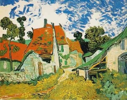 Vincent van Gogh: “Calle en Auvers"