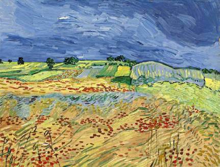 Vincent van Gogh: The Fields (Wheat Fields), 1890