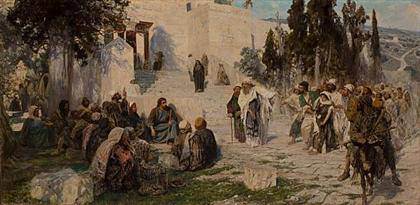 Vasili Polenov - He that is Without Sin