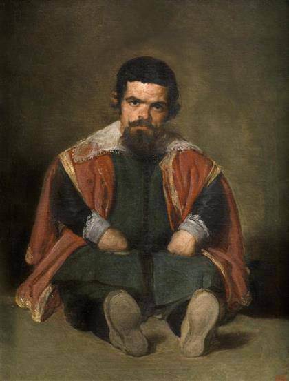 Diego Velázquez - The Buffoon el Primo, 1644