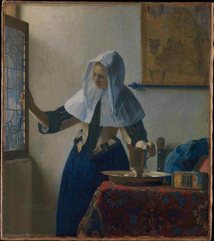 Vermeer - Young Woman with a Water Pitcher