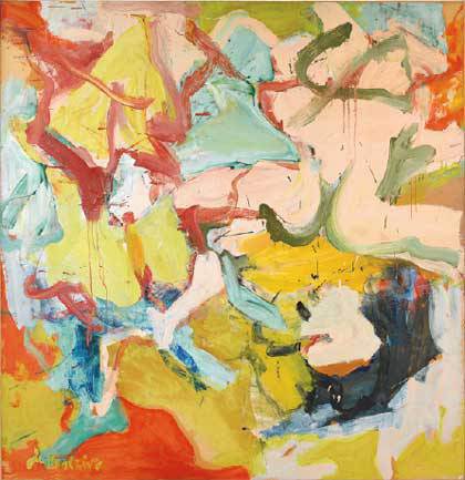 Me sorprendió revista Corea Willem de Kooning: The Figure: Movement and Gesture, at the Pace Gallery –  theartwolf