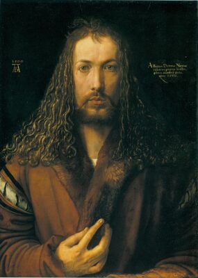 Albrecht Durer - Self Portrait - Alte Pinakothek - 1500