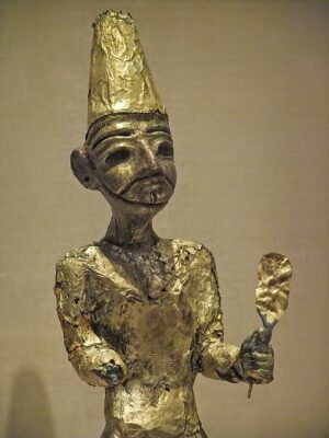 Ancient Levant - Figurine of the Canaanite God - photo by Mary Harrsch