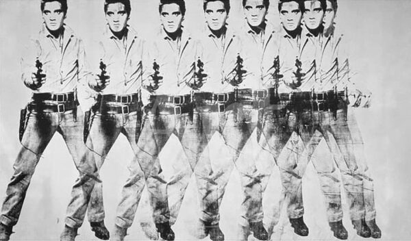 Andy Warhol - Eight-Elvises-Eight - 1963 - Silkscree on canvas - 200 x 370 cm
