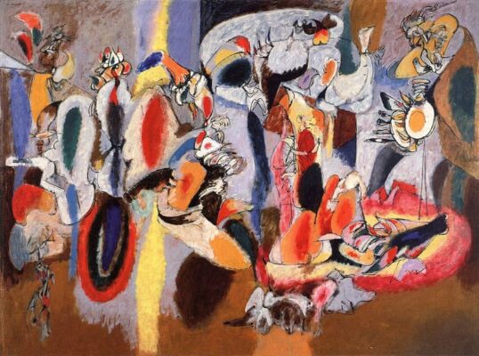 Arshile Gorky - The Liver is the Cocks Comb - 1944