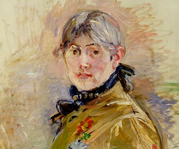 Berthe Marie Pauline Morisot - Self-portrait - 1841-1895