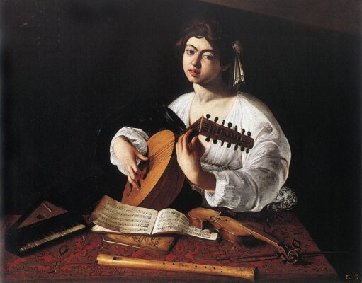 Caravaggio - The Lute Player - 1596