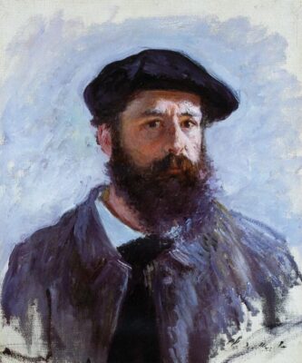 Claude Monet - Self Portrait with a Beret - 1886