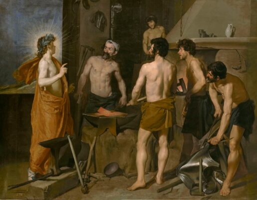 Diego Velazquez - La Fragua de Vulcano - 1630 - Museo del Prado