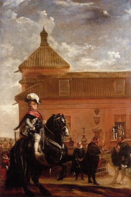Diego Velazquez - Leccion de equitacion del principe Baltasar Carlos
