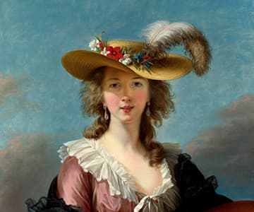 Elisabeth-Louise Vigee-Lebrun - Self-portrait - 1755-1842