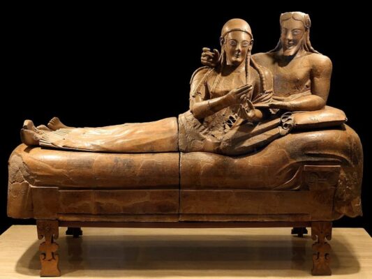 Etruscan - Sarcophagus of the Spouses - photo by Sailko