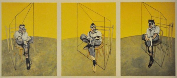 Francis Bacon - Three Studies of Lucian Freud - 1969 - Oil on canvas - 198 x 147.5 cm