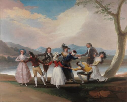 Francisco de Goya - La gallina ciega - 1789