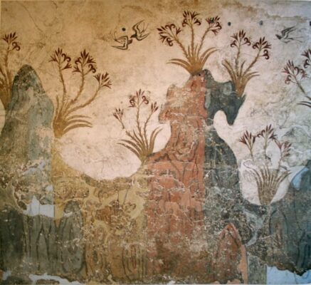 Greece - Akrotiri Spring Fresco