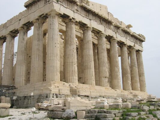 Greece - Parthenon Western Side