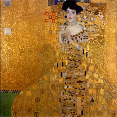 Gustav Klimt - Adele Bloch Bauer I - 1907 - Oil silver and gold on canvbas - 140 x 140 cm