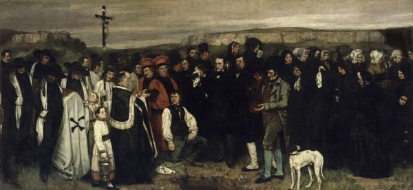 Gustave Courbet - A Burial at Ornans - 1849-50