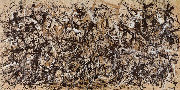 Jackson Pollock - Autumn Rhythm - 600px