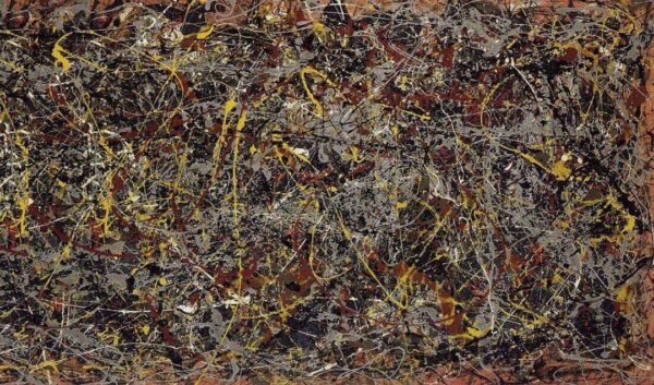 Jackson Pollock - No. 5 1948 - 1948 - Oil on fireboard - 240 x 120 cm - Private collection