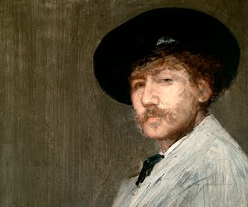 James Abbot McNeill Whistler - Selbstportrat - 1834-1903