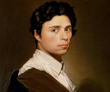 Jean-Auguste-Dominique Ingres - Self-portrait - 1780-1867