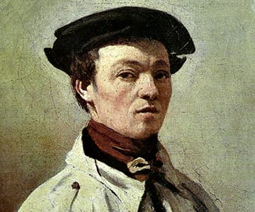 Jean-Baptiste Camille Corot - Self-portrait - 1796-1875