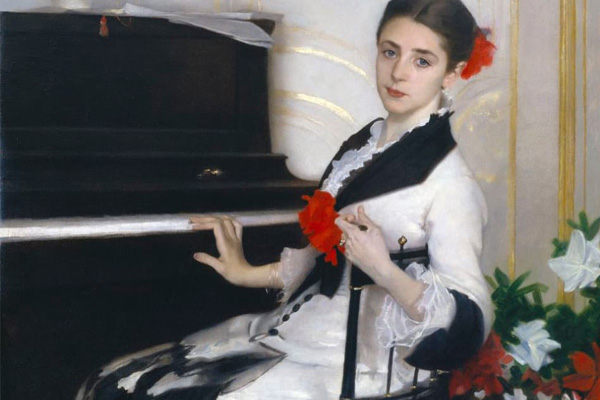 John Singer Sargent - Madame Ramon Subercaseaux - zoom