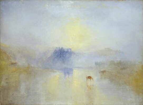 Joseph Mallord William Turner - Norham Castle Sunrise - 1845