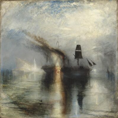 Joseph Mallord William Turner - Peace buria at sea - 1842