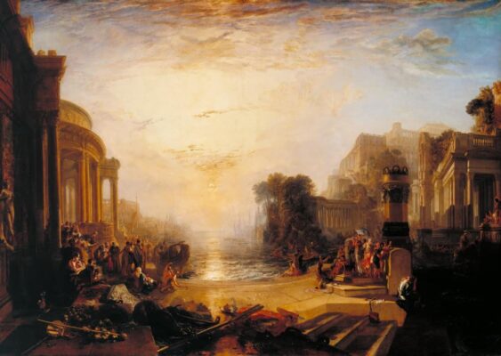 Joseph Mallord William Turner - The Decline of the Carthaginian Empire - 1817