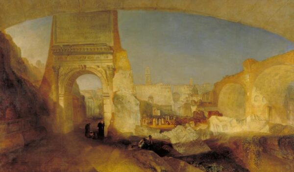 Joseph Mallord William Turner - The Roman Forum - 1826