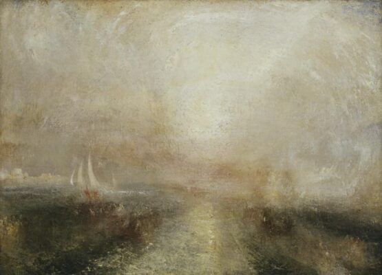 Joseph Mallord William Turner - Yacht Approaching the Coast - 1845