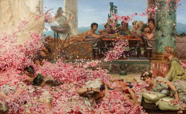 Lawrence Alma Tadema - The Roses of Heliogabalus - 1888