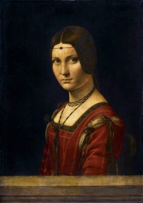 Leonardo da Vinci - La Belle Ferroniere - 1490-98