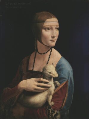 Leonardo da Vinci - Lady with an Ermine - 1489-91