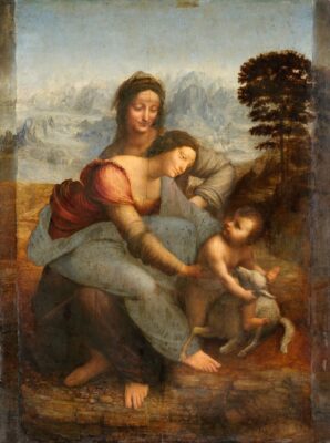 Leonardo da Vinci - Virgin and Child with St Anne - 1503