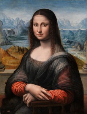 Leonardo da Vinci follower of - Mona Lisa Prado