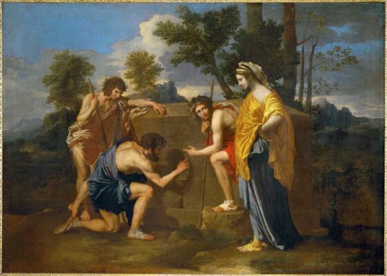 Nicolas Poussin - Et in Arcadia ego - 1628