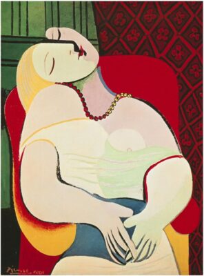 Pablo Picasso - Le-reve - 1932 - Oil on canvas - 130 x 97 cm - Cubism - Private collection of Steven A Cohen