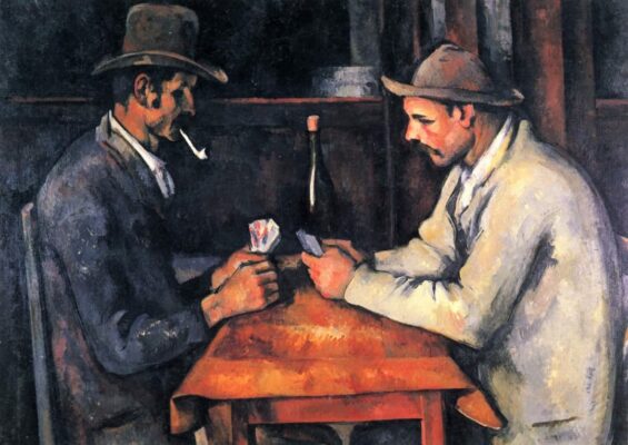 Paul Cezanne - Les Joueurs de cartes - 3 version - 1892-1893 - Oil on canvas - 97 x 130 cm - Collection Al-Thani Yorck
